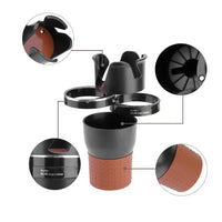 4 in 1 Multi functional Auto Cup Holder Vehicle-Mounted Water Cup Drink Holder