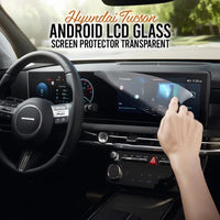 Hyundai Tucson 2024-2026 Model Transparent Car LCD Screen And Speedometer Glass Protector In Premium Quality