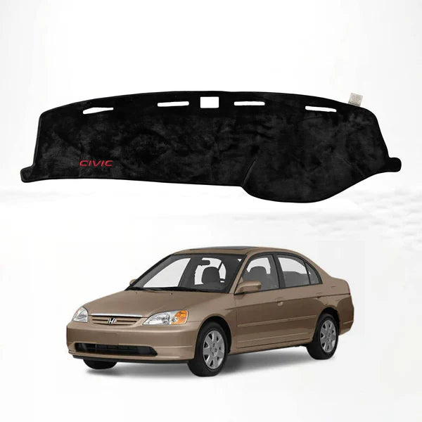 Honda Civic 2001–2005 Model Non Slip Dashboard Velvet Matt In Premium Quality