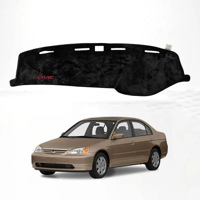 Honda Civic 2001–2005 Model Non Slip Dashboard Velvet Matt In Premium Quality