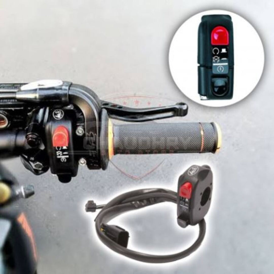 1 Pc Bike Extra Self Start And Horn Switch