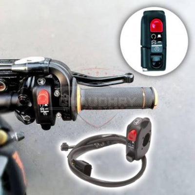 1 Pc Bike Extra Self Start And Horn Switch