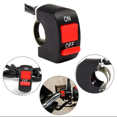 1 Pc Bike Extra Switch On-Off Button