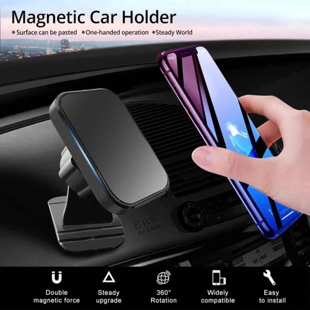 1 Pc Car Dashboard Magnetic Phone Holder In Sleek Design Suitable for Mobile Phone for Car