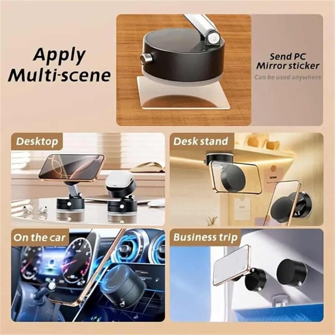 1 Pc Car Windshield Magnetic Suction Phone Holder In Sleek Design Suitable for Mobile Phone for Car