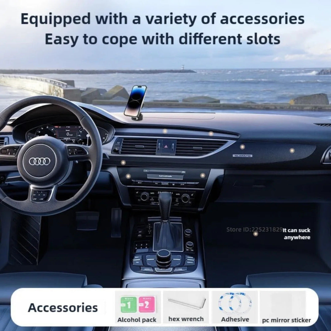 1 Pc Car Windshield Magnetic Suction Phone Holder In Sleek Design Suitable for Mobile Phone for Car