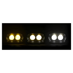 1 Pc Motodafish Economy Series 20 Watt 2 Lens Plastic Body Light Fish Eye Style