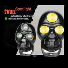 1 Pc Economy Series 30 Watt 3 Lens Plastic Body Skull Light Demon Eye Style