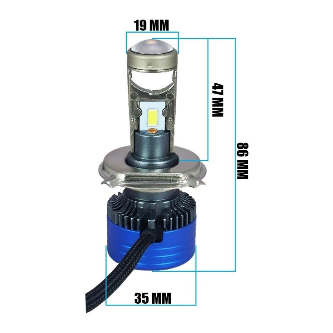 1 Pc HJG E9 Projector SMD Bike Headlight For Honda CG125 Honda CD70 Plug & Play
