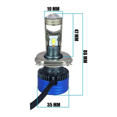 1 Pc HJG E9 Projector SMD Bike Headlight For Honda CG125 Honda CD70 Plug & Play
