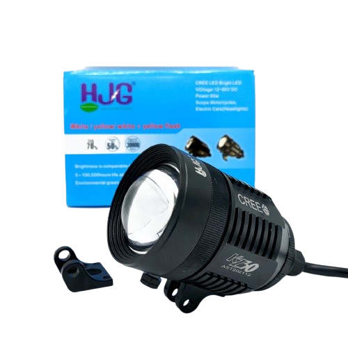 1 Pc HJG Universal KZ30 CREE 60W Dual Colour 3 Function Upgraded Adjustable Light