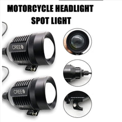 1 Pc HJG Universal KZ30 CREE 60W Dual Colour 3 Function Upgraded Adjustable Light