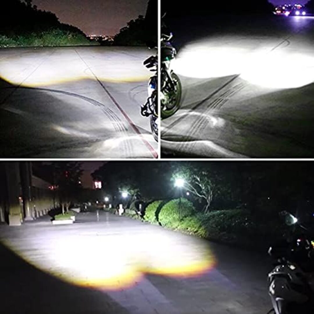 1 Pc HJG Universal KZ30 CREE 60W Dual Colour 3 Function Upgraded Adjustable Light