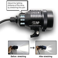 1 Pc HJG Universal KZ30 CREE 60W Dual Colour 3 Function Upgraded Adjustable Light