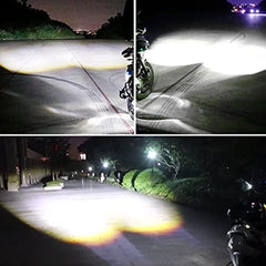 1 Pc HJG Universal KZ30 CREE 60W Dual Colour 3 Function Upgraded Adjustable Light