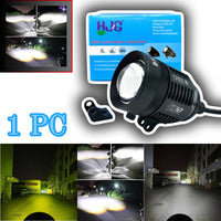 1 Pc HJG Universal KZ30 CREE 60W Dual Colour 3 Function Upgraded Adjustable Light