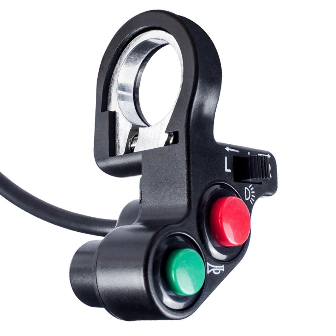 1 Pc Handlebar Light Horn On Off Single Indicator Switch