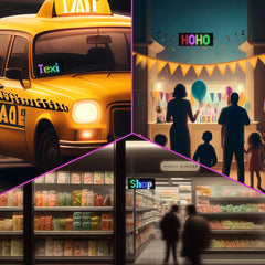 1 Pc Matrix Panel Car LED Display Flexible Screen Art Interactive Digital Frame Bluetooth APP & Remote Controlled Emoji Screen
