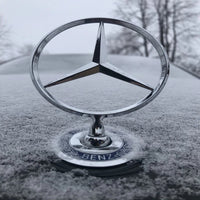 1 Pc Mercedes-Benz Front Bonnet Emblem Logo in Premium Quality