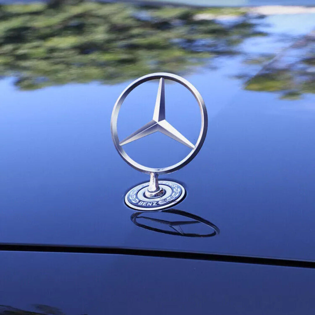 1 Pc Mercedes-Benz Front Bonnet Emblem Logo in Premium Quality