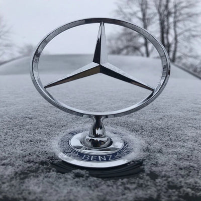 1 Pc Mercedes-Benz Front Bonnet Emblem Logo in Premium Quality