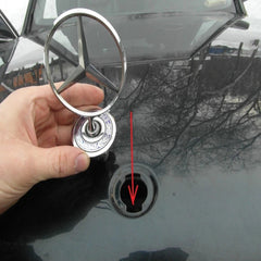 1 Pc Mercedes-Benz Front Bonnet Emblem Logo in Premium Quality
