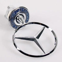 1 Pc Mercedes-Benz Front Bonnet Emblem Logo in Premium Quality