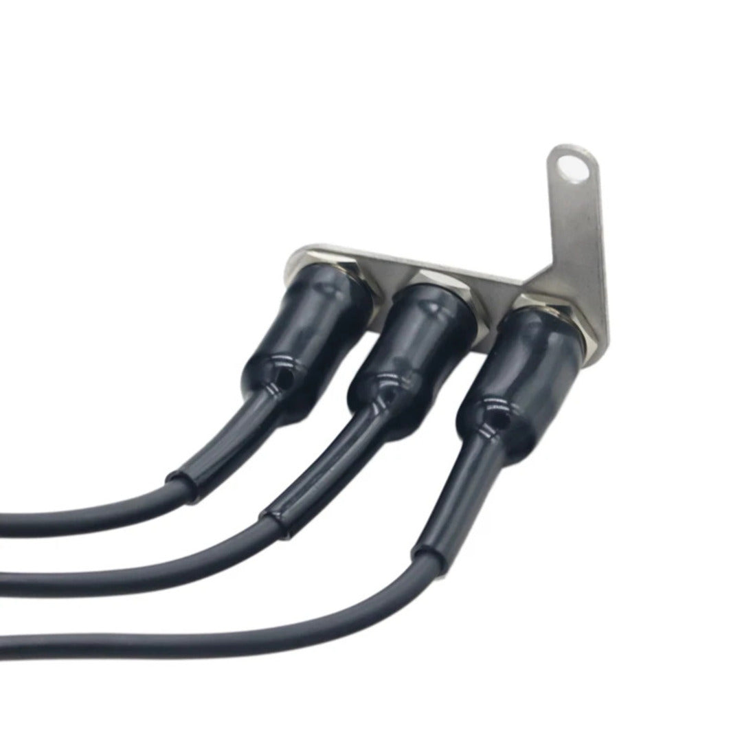 1 Pc Motorcycle 3in1 Switch Handlebar Adjustable Mount Waterproof Switches ON-OFF Buttons For Headlight With Led Function
