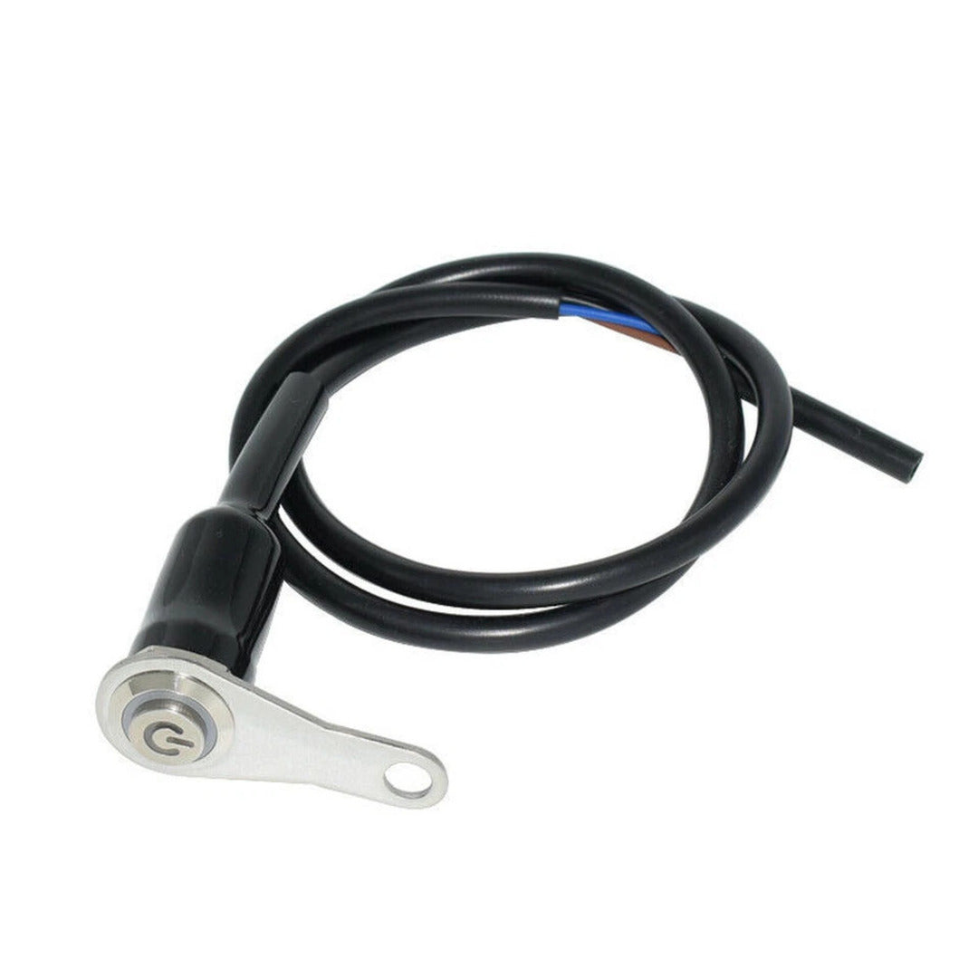 1 Pc Motorcycle Handlebar Metal Switch Adjustable Mount Waterproof Switch ON-OFF Buttons For Headlight With Led Function