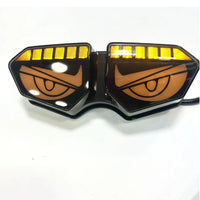 1 Pc RGB Back Light Devil Eye Style For CG125/CD70 in Premium Quality