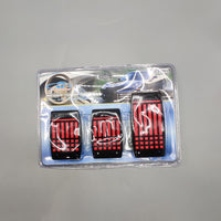 1 Pc Racing Manual Non-Slip Foot Pedal Aluminum Cover Automatic Gear Brake Accelerator Car Interior Accessories