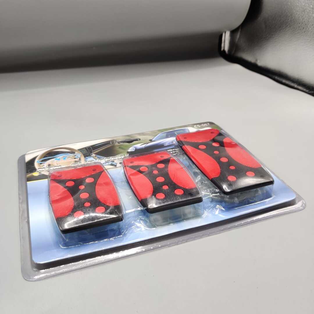1 Pc Racing Manual Non-Slip Foot Pedal Aluminum Cover Automatic Gear Brake Accelerator Car Interior Accessories