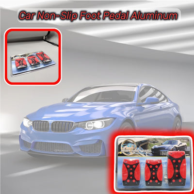 1 Pc Racing Manual Non-Slip Foot Pedal Aluminum Cover Automatic Gear Brake Accelerator Car Interior Accessories