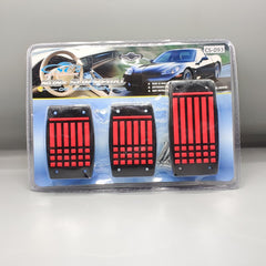 1 Pc Racing Manual Non-Slip Foot Pedal Aluminum Cover Automatic Gear Brake Accelerator Car Interior Accessories