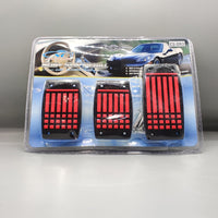 1 Pc Racing Manual Non-Slip Foot Pedal Aluminum Cover Automatic Gear Brake Accelerator Car Interior Accessories