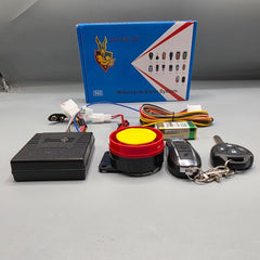 1 Pc Security Alarm System With Battery For All Motorcycle