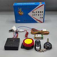 1 Pc Security Alarm System With Battery For All Motorcycle