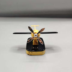 1 Pc Solar Military Aeroplan Model Car Dashboard Air Freshener Perfume
