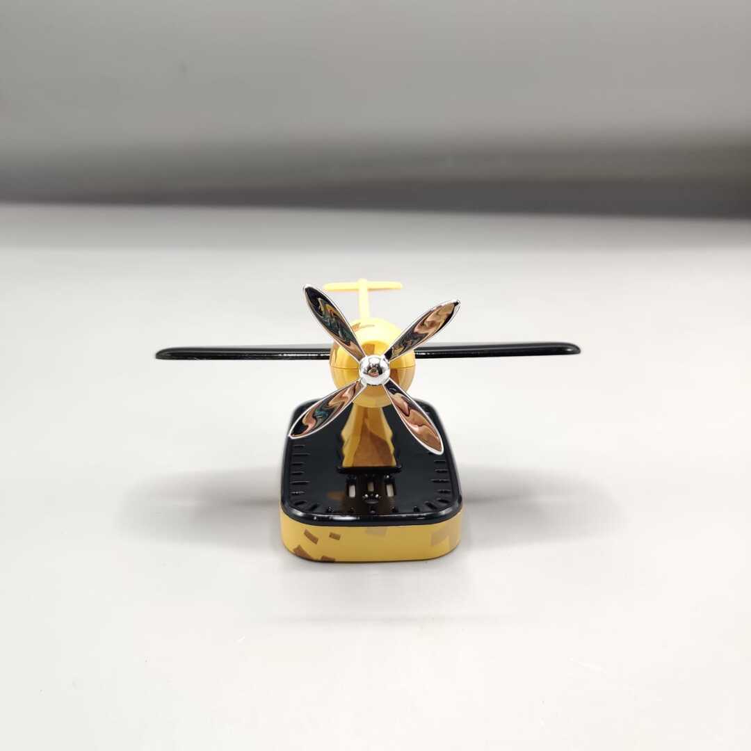 1 Pc Solar Military Aeroplan Model Car Dashboard Air Freshener Perfume