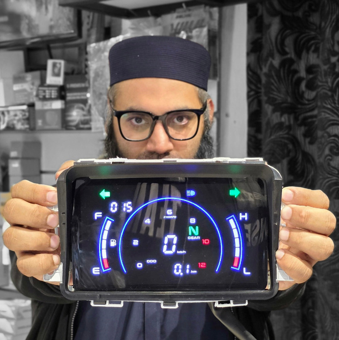 1 Pc Suzuki Mehran Digital Tab Screen Speedo Meter In Premium Quality