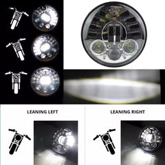 1 Pc Universal 5.75 Round Projector Daymaker Headlights In Premium Quality 2 Pcs Set