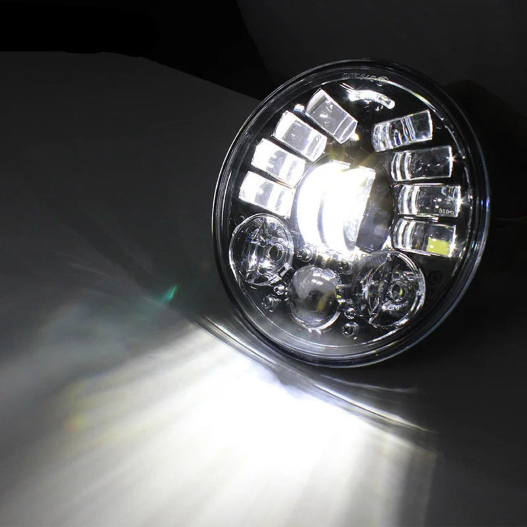 1 Pc Universal 5.75 Round Projector Daymaker Headlights In Premium Quality 2 Pcs Set