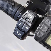1 Pc Universal Bike Handle Grip Buttons Horn Light And Turn Signal Function Switch
