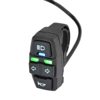 1 Pc Universal Bike Handle Grip Buttons Horn Light And Turn Signal Function Switch