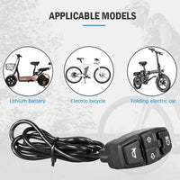 1 Pc Universal Bike Handle Grip Buttons Horn Light And Turn Signal Function Switch