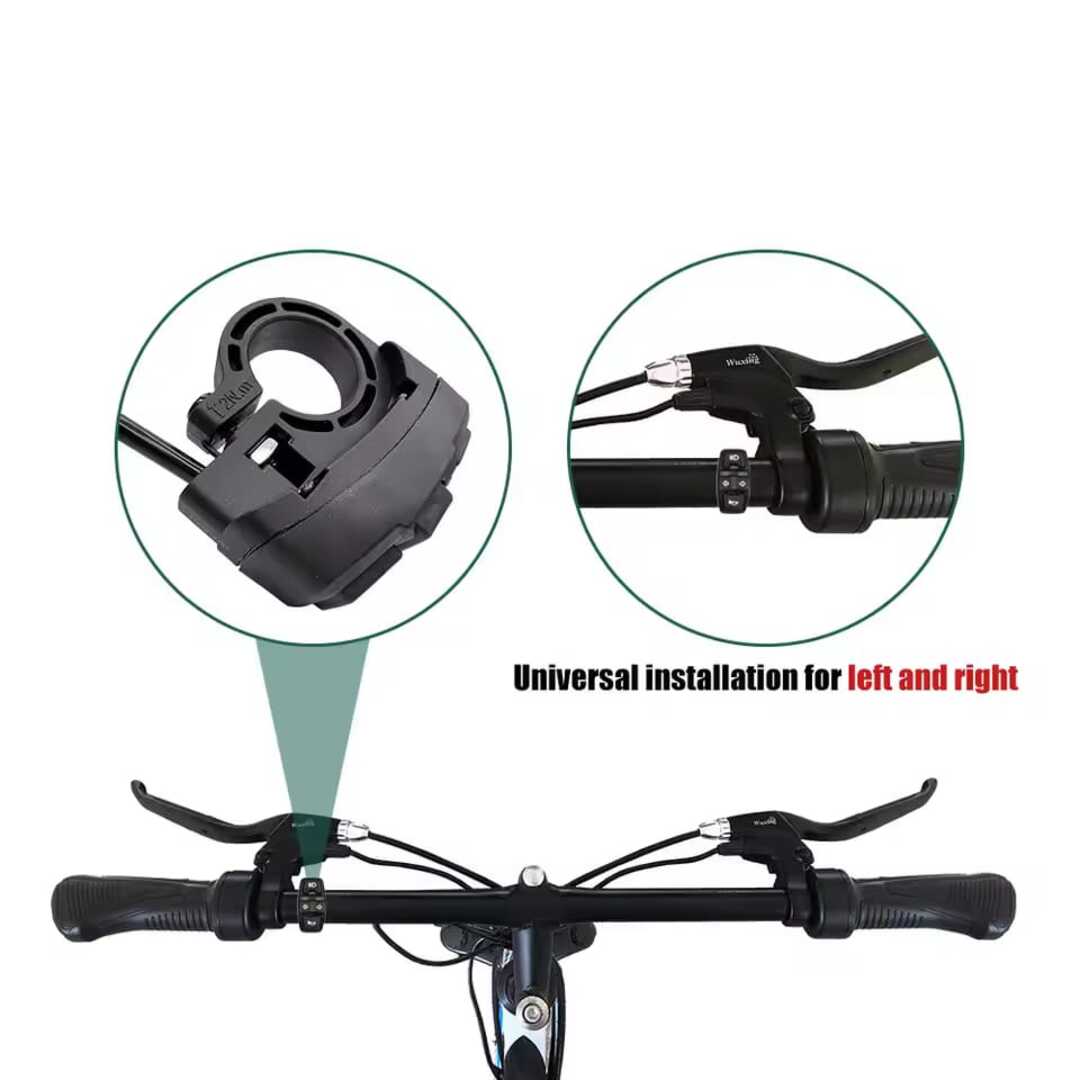 1 Pc Universal Bike Handle Grip Buttons Horn Light And Turn Signal Function Switch
