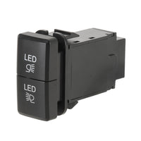 Universal Car LED Lights Dual On/Off Switch Button