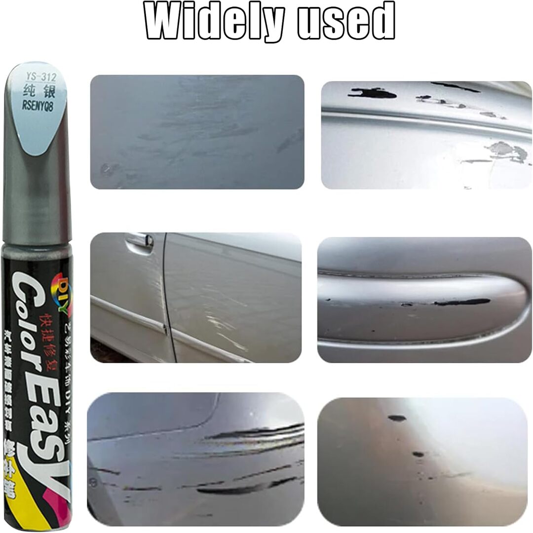 1 Pc Universal Car Scratch Remover Repairing Pen Car Touch Up Fill Paint Pen Automotive Touch Up Paint For Erase Car Scratches (Grey)