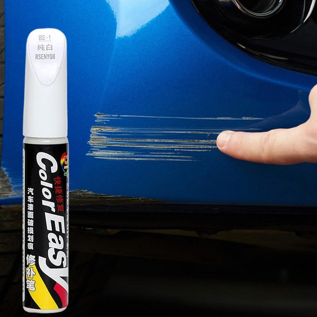 1 Pc Universal Car Scratch Remover Repairing Pen Car Touch Up Fill Paint Pen Automotive Touch Up Paint For Erase Car Scratches (White)
