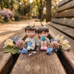 1 Pc Universal Couple Character Decoration Acessories For Car